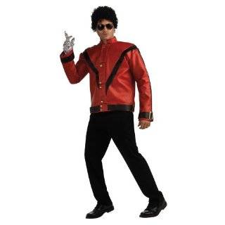   Adult Deluxe Michael Jackson Thriller Jacket (XL): Clothing