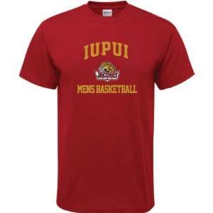   Jaguars Cardinal Red Mens Basketball Arch T Shirt: Sports & Outdoors