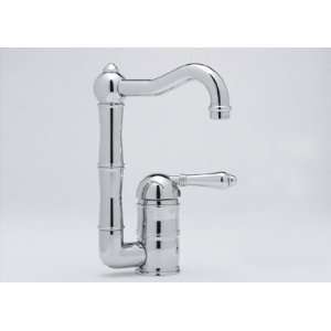 : Rohl A3608/6.5LMSTN Country Kitchen Single Hole Faucet with Single 