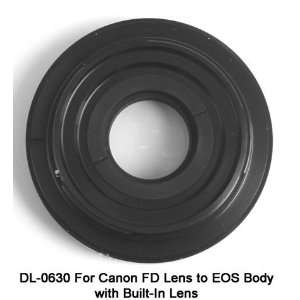  DLC Lens Mount Adapter for Canon FD to EOS Body: Camera 