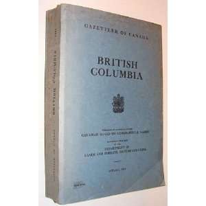  British Columbia   Gazetteer of Canada British Columbia 