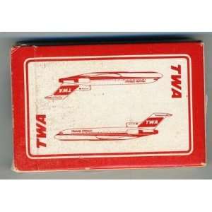  TWA Boeing 727 Deck Playing Cards Trans World Airlines 