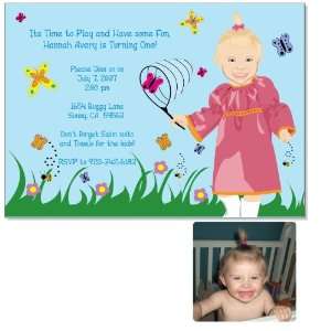  3014 Butterfly Birthday Party Invitations: Health 