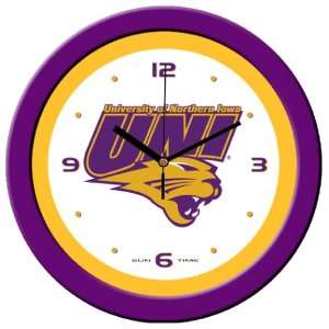 Northern Iowa Panthers  (University of) Wall Clock  Sports 