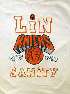 JEREMY LIN CHINESE AMERICAN SPARKS NBA LINSANITY T SHIRTS NEW YORK 