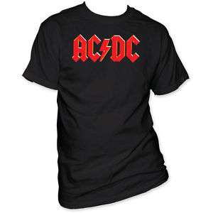 New AC/DC Classic Logo T Shirt Mens Sizes top tee acdc  