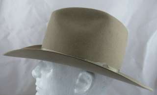 Rands Custom 100% Quality Natural Beaver Cowboy Hat  