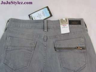 New Womens Levis 545 Skinny Leg Low Rise Jeans with Zipper in Back 