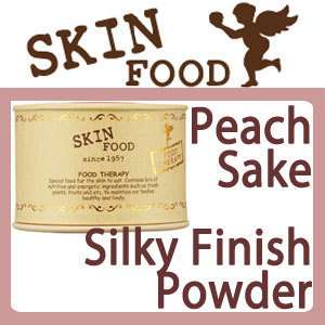 SKINFOOD Peach Sake Silky Finish Powder 15g+FREE SAMPLE  
