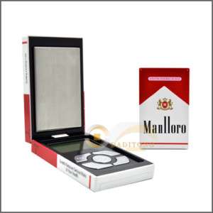 Cigarette Case Digital Pocket Scale 100gx0.01g Led Show  