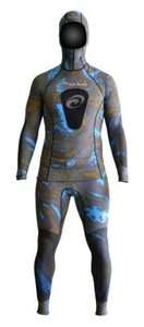 Rob Allen Dual Jewel Camo Lycra Spearfishing Freediving Wetsuit Skin 