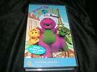 BARNEY AROUND THE WORLD WITH VHS VIDEO PAL~ A RARE FIND~