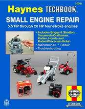 Small Engine Repair Haynes Manual 5.5 HP 20 HP al makes Owners Book 