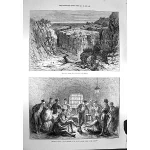   1873 Modoc Indian War Lava Beds Oregon Carlist Prison