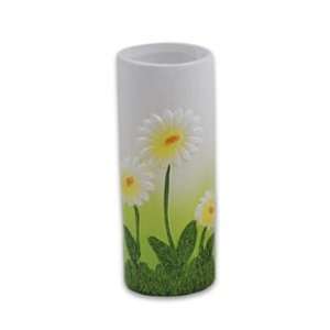  7 Daisy Flowers Porcelain Flower Vase: Home & Kitchen