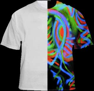 UV ReActive NEON RAVE FABRIC MATERIAL PAINTS  