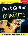 rock guitar for dummies with cd rom new 