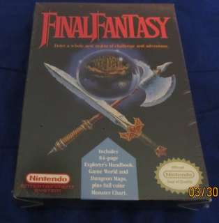 NES   Final Fantasy ~ New Sealed Game ~ Very RaRe MINT (my last one 