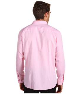 Versace Collection Long Sleeve Cotton Linen Button Down Shirt    