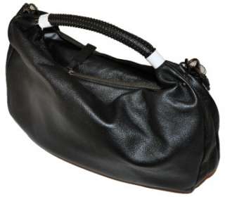 New Boxed KENNETH COLE NEW YORK Handbag Purse NO SLOUCH HOBO Black 
