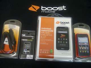 Brand New Boost Mobile LG Marquee SEALED w/ FREE Car charger and PINK 