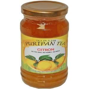 Puripan Tea in a Jar Traditional Fruit Tea, Citron 18.7 oz. Jar
