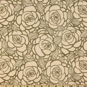  44 Wide Matisse Amelie Cream Fabric By The Yard: Arts 