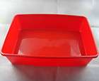 A04 Pet dog cat Loo Pet Toilet basin In A red Box Pee Catchment Jug 