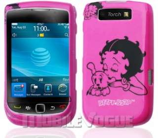Betty Boop Hard Cover Case for Blackberry Torch 9800  