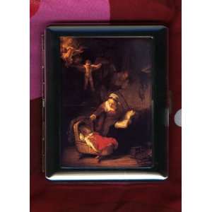   ID CIGARETTE CASE The Holy Family with Angels: Health & Personal Care