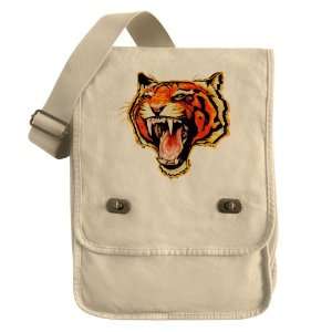  Messenger Field Bag Khaki Wild Tiger 