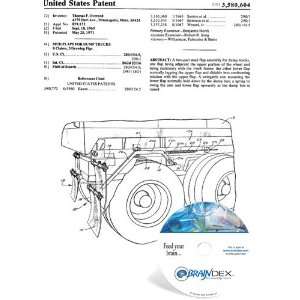  NEW Patent CD for MUD FLAPS FOR DUMP TRUCKS Everything 
