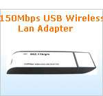 300Mbps IEEE 820.11b/g/n USB Wifi Wireless Lan Internet Adapter Card 