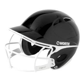 Wilson Contour Pro Softball Helmet White and Maroon, L/XL, New 