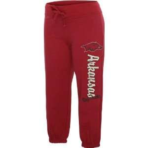   Womens Cardinal Pacer French Terry Capri Pants: Sports & Outdoors