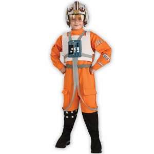  X Wing Pilot Costume Orange Medium 8 10 Star Wars 