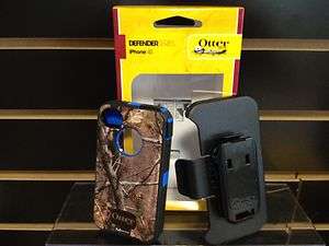 APPLE IPHONE 4 4S SPECIAL OTTERBOX DEFENDER CASE REAL TREE CAMO AP 