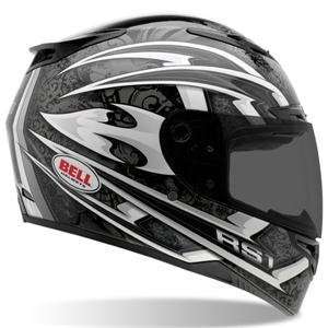  BELL RS 1 CATACLYSM HELMET (X SMALL) (SILVER) Automotive