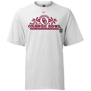   Oklahoma Sooners White South Beach Showdown T shirt