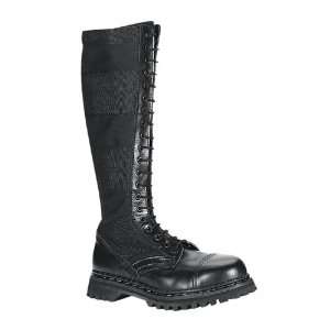  JUNGLE BOOT II 20 Eyelet Leather/Canvas S/T Knee Boot 
