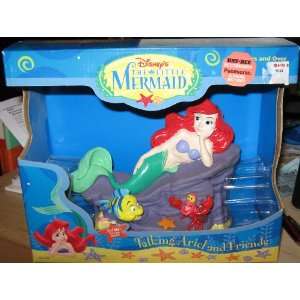  8 Talking Ariel & Friends Figurine   From Disneys The 