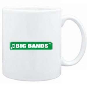  Mug White  Big Bands STREET SIGN  Music Sports 