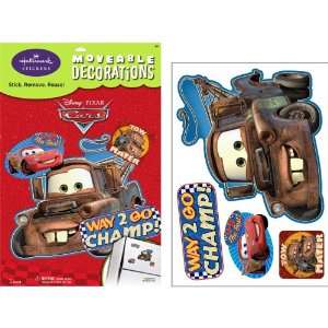 Lets Party By Hallmark Disney Cars Mater Celebration Removable Wall 