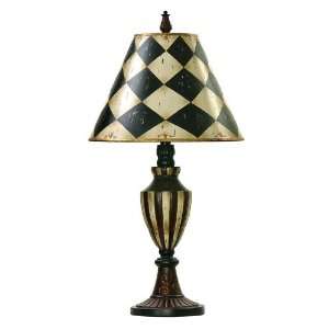   Industries 91 342 Harlequin Stripe Urn Table Lamp: Home Improvement