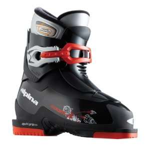 Alpina Zoom Ski Boots Black Kids: Sports & Outdoors