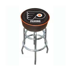  NHL Philadelphia Flyers Padded Bar Stool: Kitchen & Dining