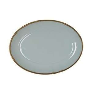  Anna Weatherley Colors Powder Blue Oval Platter Kitchen 