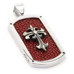  Red Stingray Cross Dog Tag: Everything Else