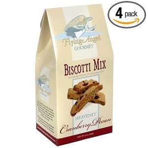 Flying Angel Gourmet Biscotti Mix, Cranberry Pecan, 10 Ounce Bag (Pack 