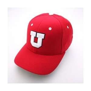 Utah Utes Block U Fitted Hat (Red) 
